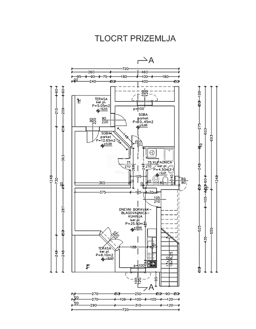 Stanovanje Medulin, 70,39m2