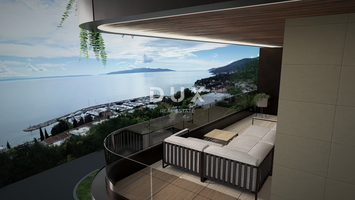 OPATIJA, IČIĆI - Premium apartma s teraso in spektakularnim razgledom