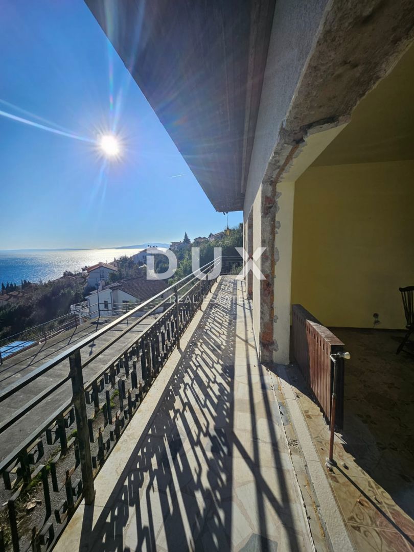 OPATIJA, CENTER - samostojna hiša 250m2 s panoramskim pogledom na morje + okolica 740m2