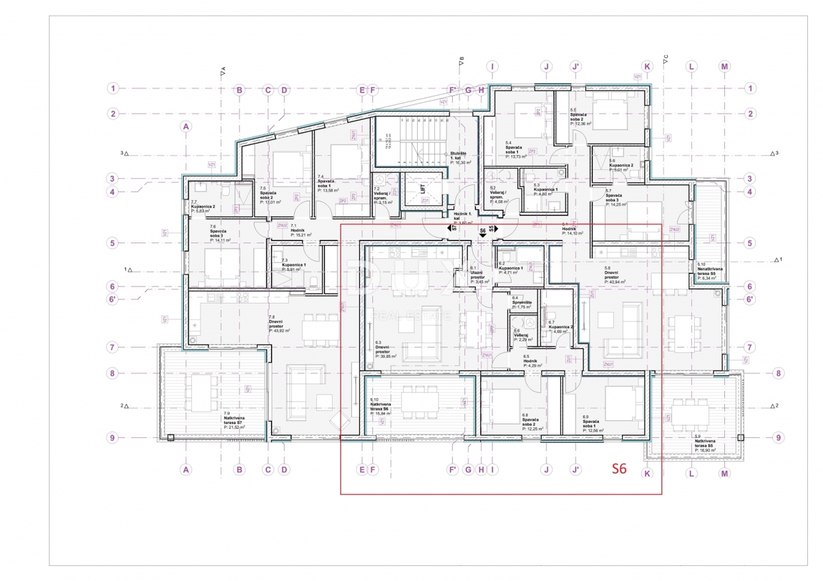 ŠIBENIK, VODICE – Luksuzno stanovanje z dvigalom in vrhunskim pogledom na morje