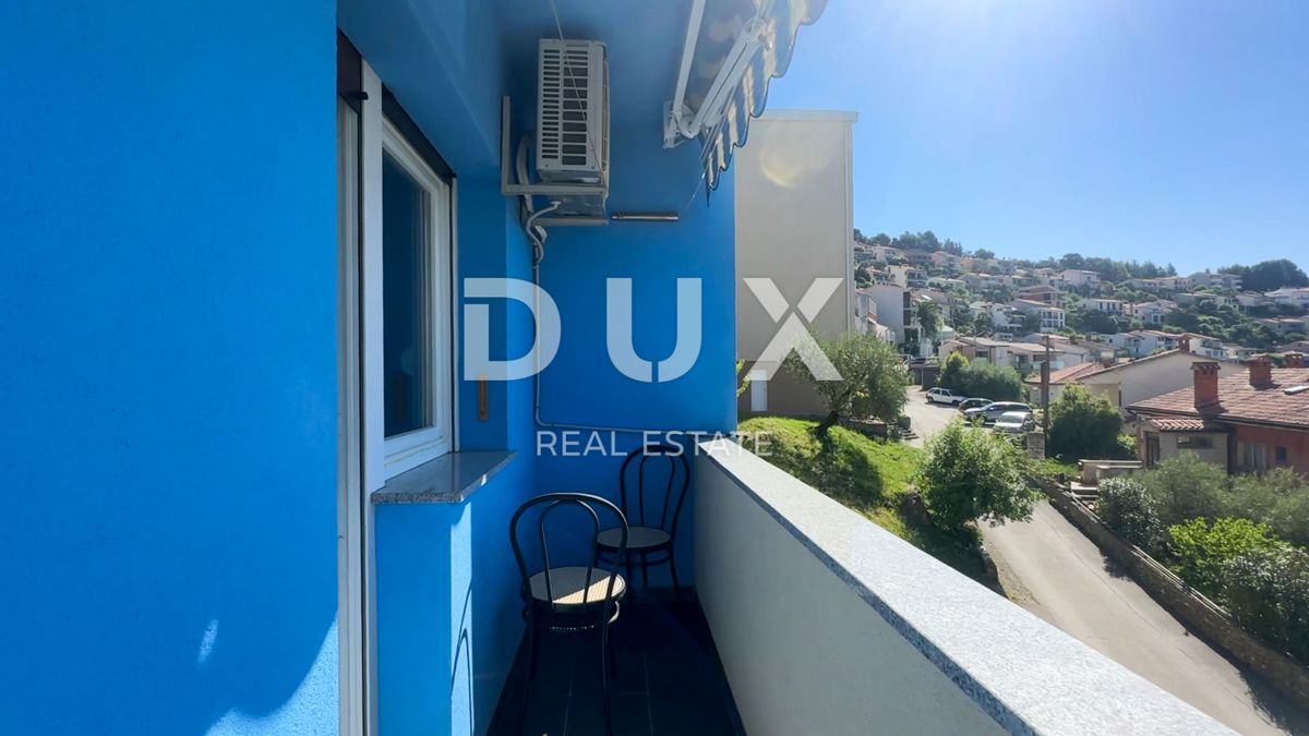 ISTRA, RABAC - Ekskluzivno, samo v naši ponudbi! Opremljeno stanovanje s pogledom na morje