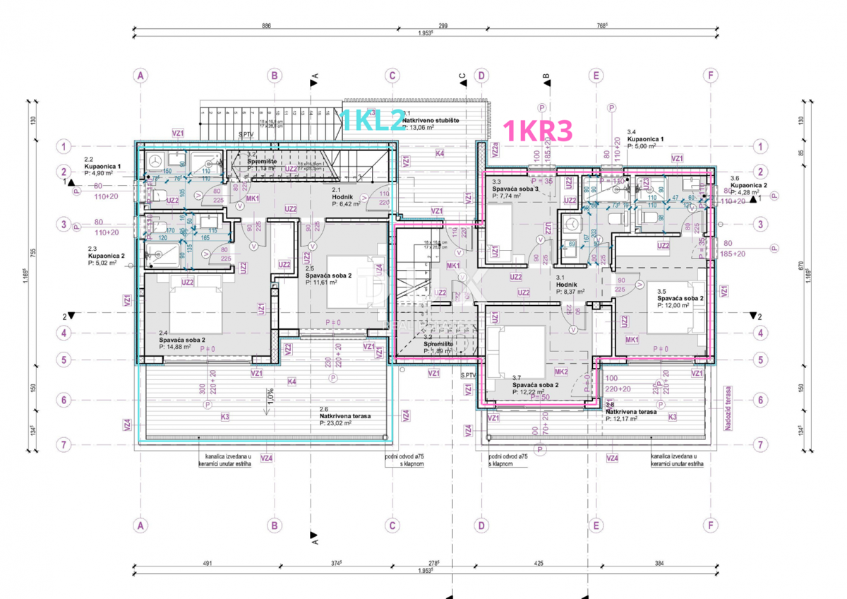 Stanovanje Tribunj, 119,25m2