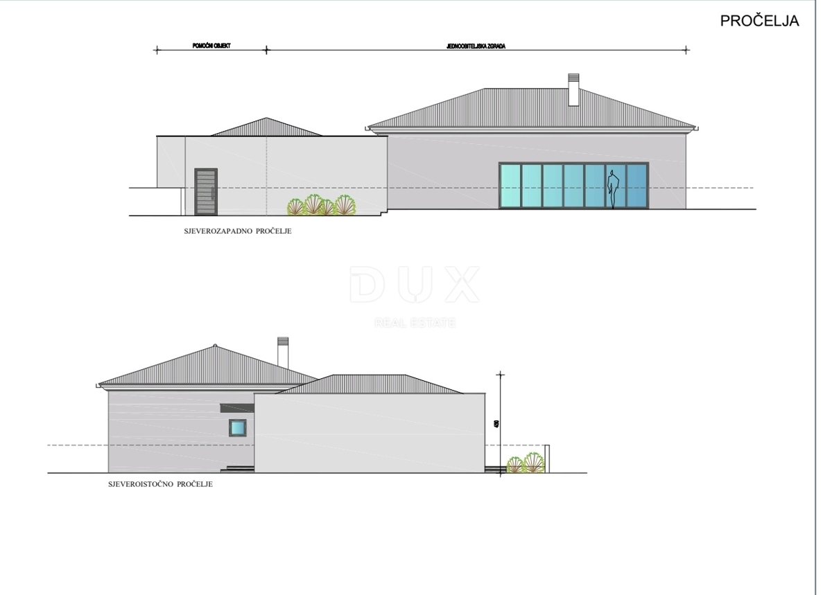 ISTRA, LOBORIKA - Zemljišče z gradbenim dovoljenjem!
