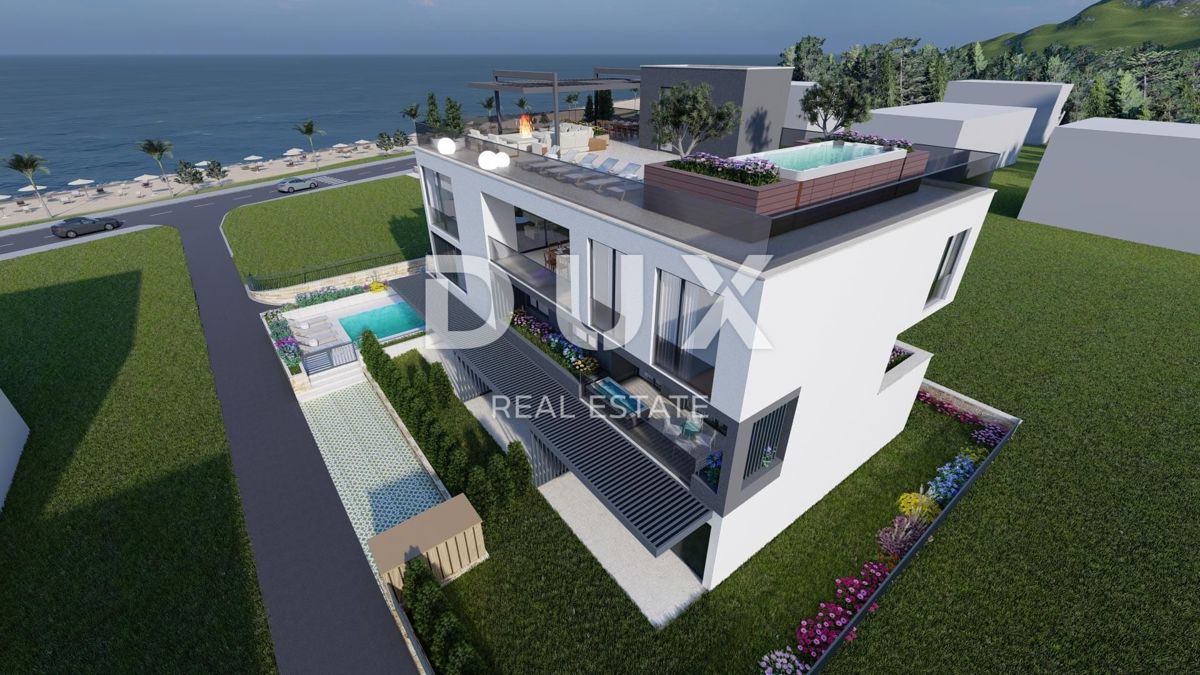 ZADAR, SUKOŠAN - Luksuzni penthouse v gradnji ob morju B201