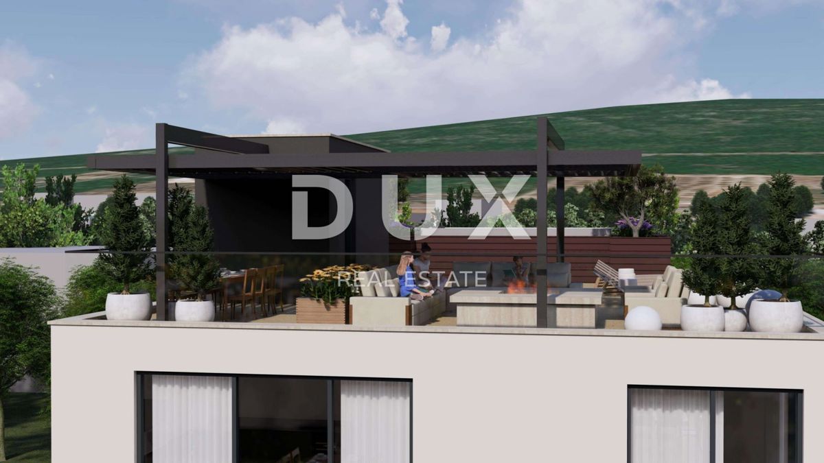 ZADAR, SUKOŠAN - Luksuzni penthouse v gradnji ob morju B201