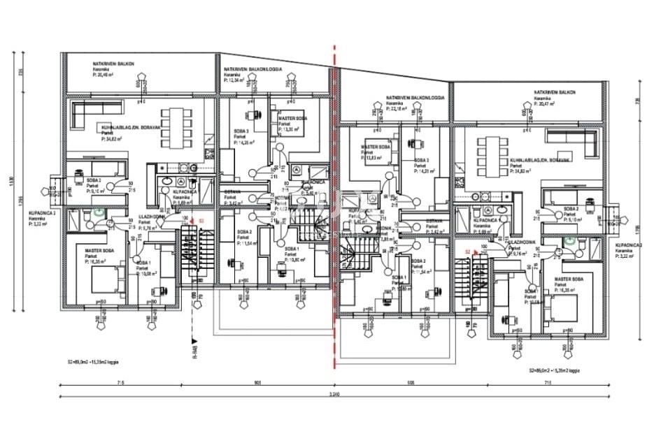 VELIKA GORICA – Moderna novogradnja, trisobno stanovanje z veliko ložo, garažo in parkirnim mestom