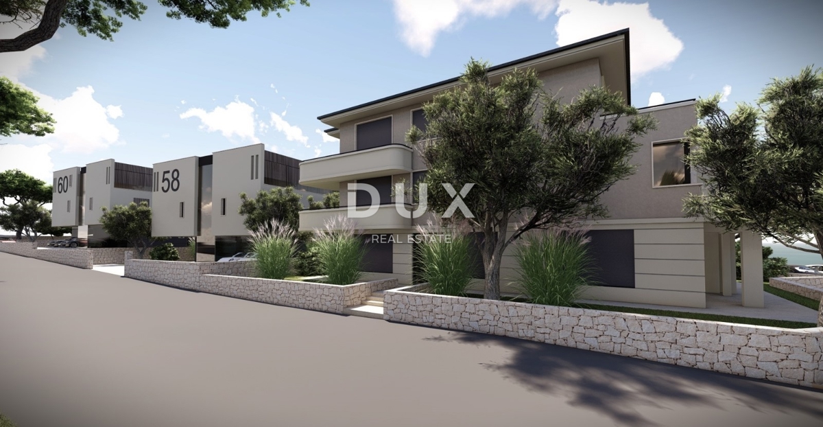 MATULJI, JUŠIĆI - Gradbeno zemljišče za investicijo za 3 stanovanjske objekte na odlični lokaciji, infrastruktura!