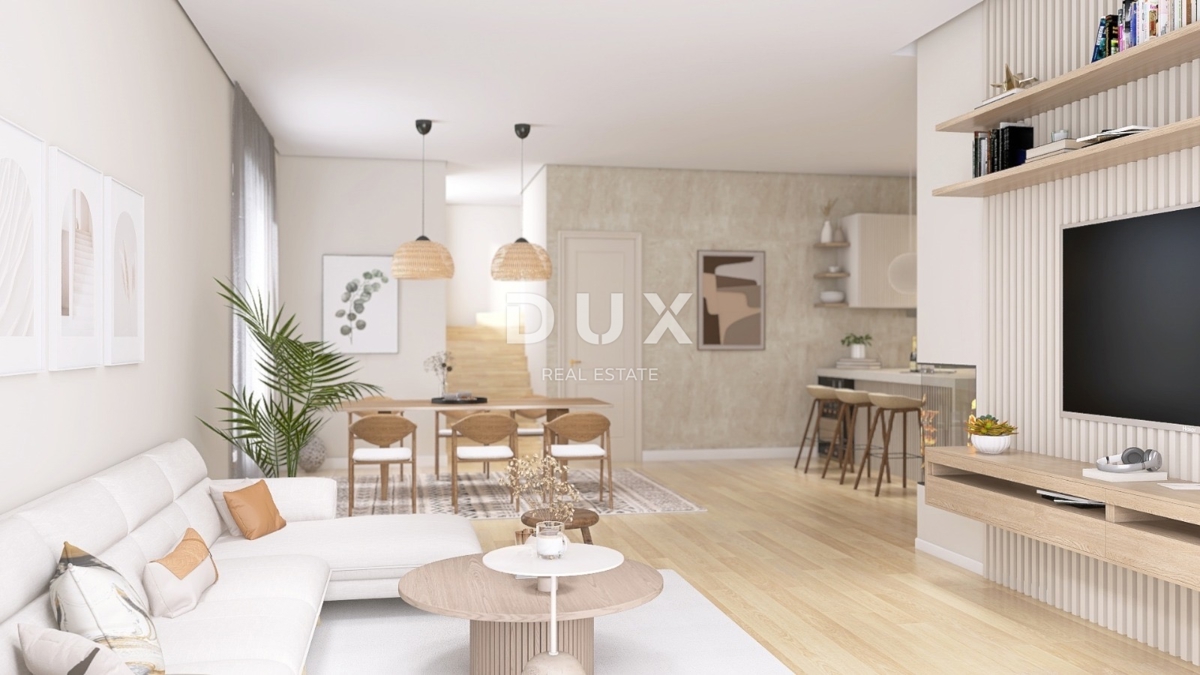 BAKAR, HRELJIN - Ekskluzivno 2-sobno stanovanje v novogradnji z vrtom!