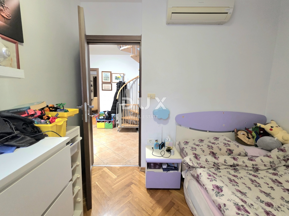 ISTRA, FAŽANA - 3 spalnice + dnevna soba, dvoetažno družinsko stanovanje 150m od plaže in centra