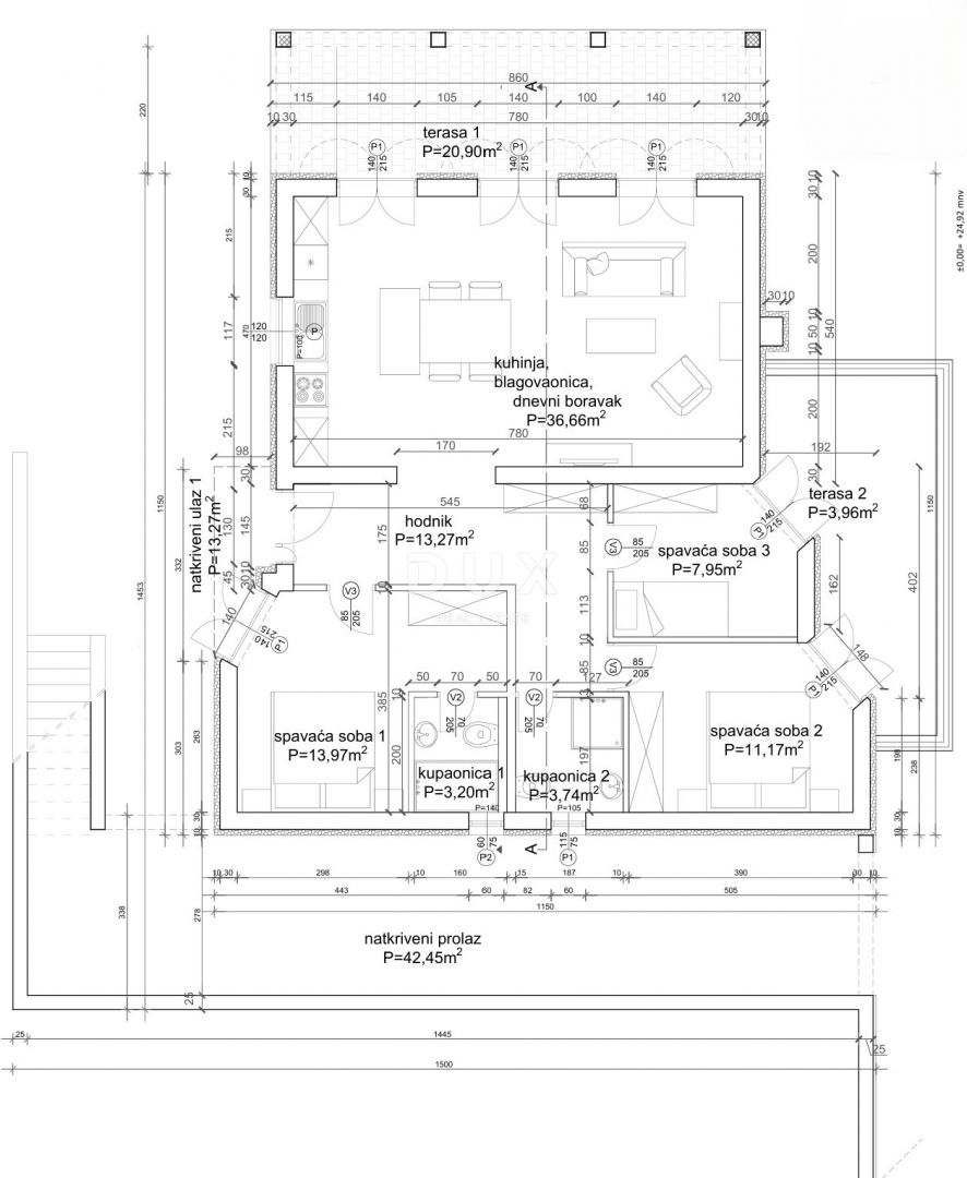 Hiša Barbat na Rabu, Rab, 138m2