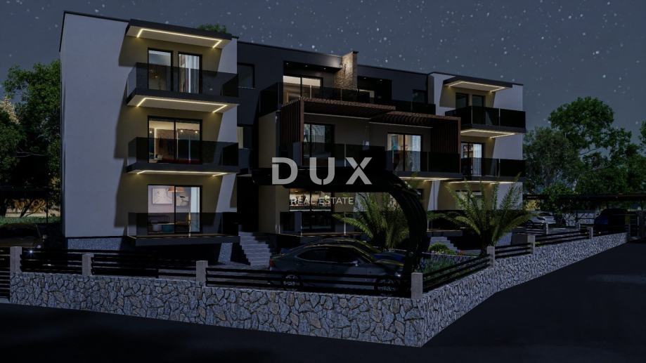 RIJEKA, PEHLIN, PODMURVICE - dvonadstropno stanovanje 106,97 m2 v novogradnji s pogledom na morje, dnevna soba + 3 spalnice. - STANOVANJE 4L