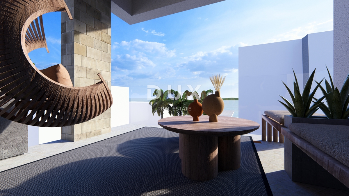 ZADAR, PETRČANE - Penthouse 2. red do morja! Punta Skala! S4