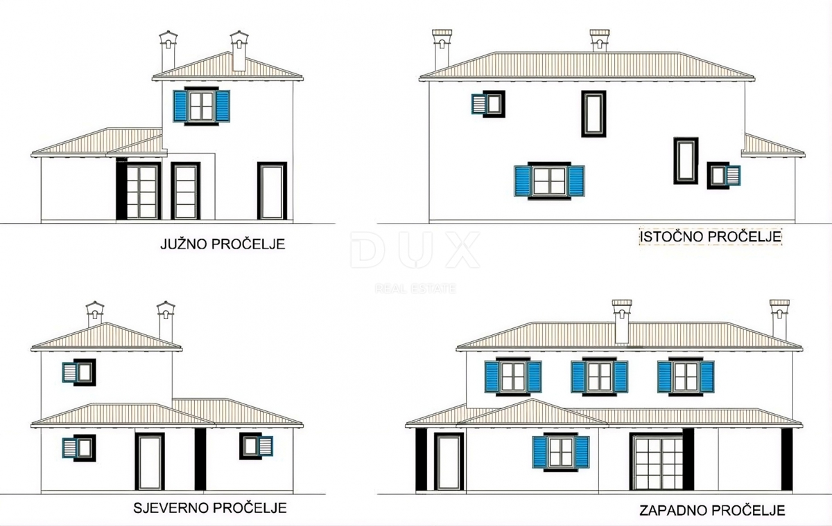 ISTRA, ŽMINJ - Moderna istrska hiša z bazenom