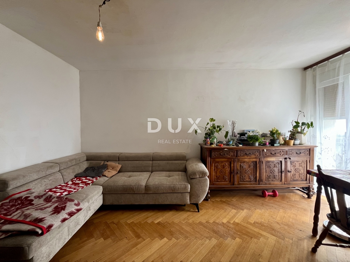 RIJEKA, GORNJA VEŽICA - 68m2, pogled na morje, adaptacija