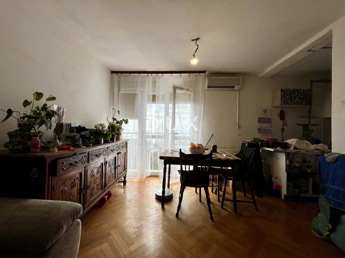 RIJEKA, GORNJA VEŽICA - 68m2, pogled na morje, adaptacija