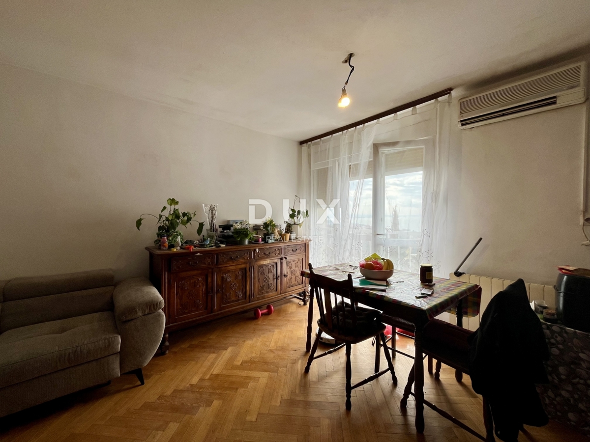 RIJEKA, GORNJA VEŽICA - 68m2, pogled na morje, adaptacija