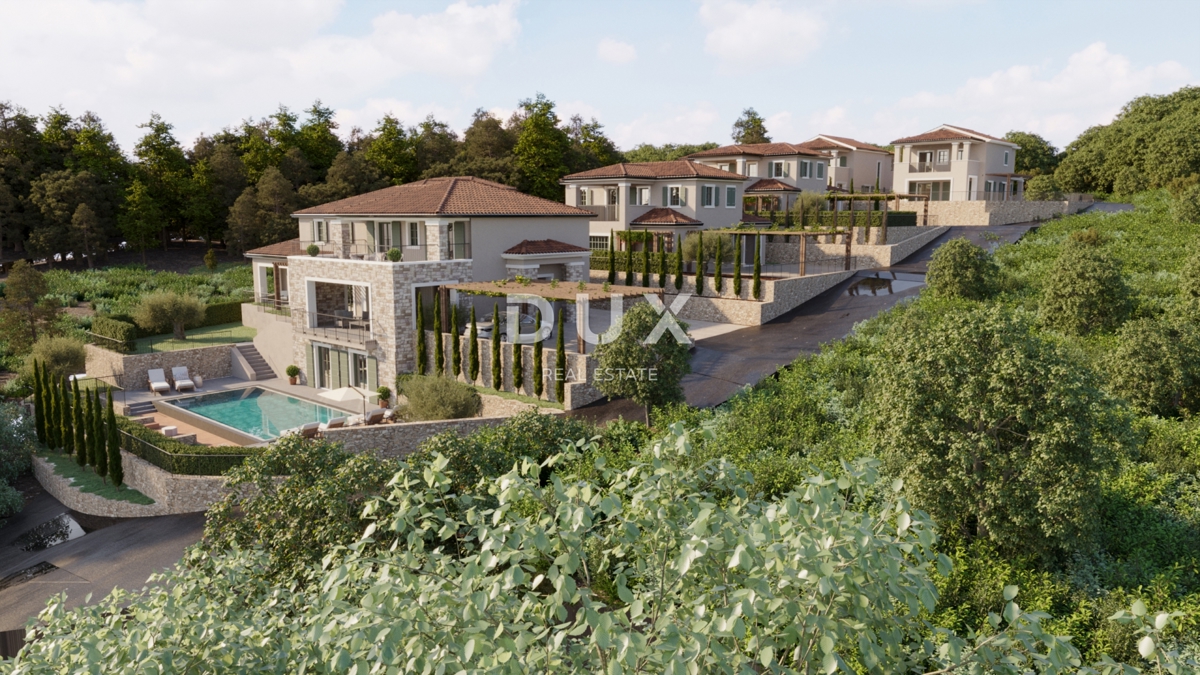 OTOK KRK, DOBRINJ - Luksuzna mediteranska vila z bazenom. Avtentični detajli!