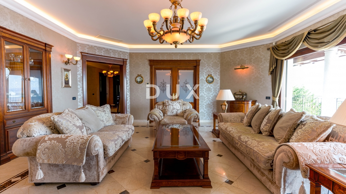 OPATIJA, IČIĆI - Edinstvena luksuzna vila z bazenom in panoramskim razgledom