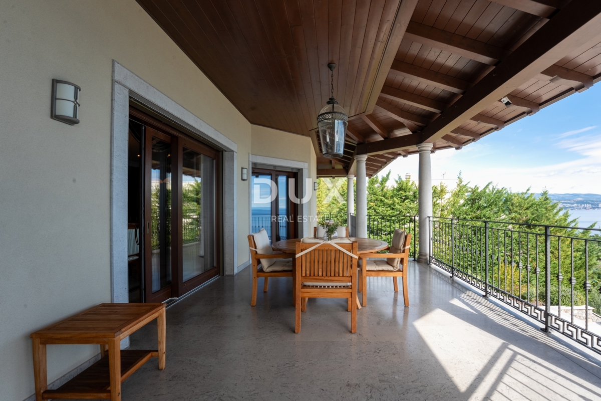 OPATIJA, IČIĆI - Edinstvena luksuzna vila z bazenom in panoramskim razgledom