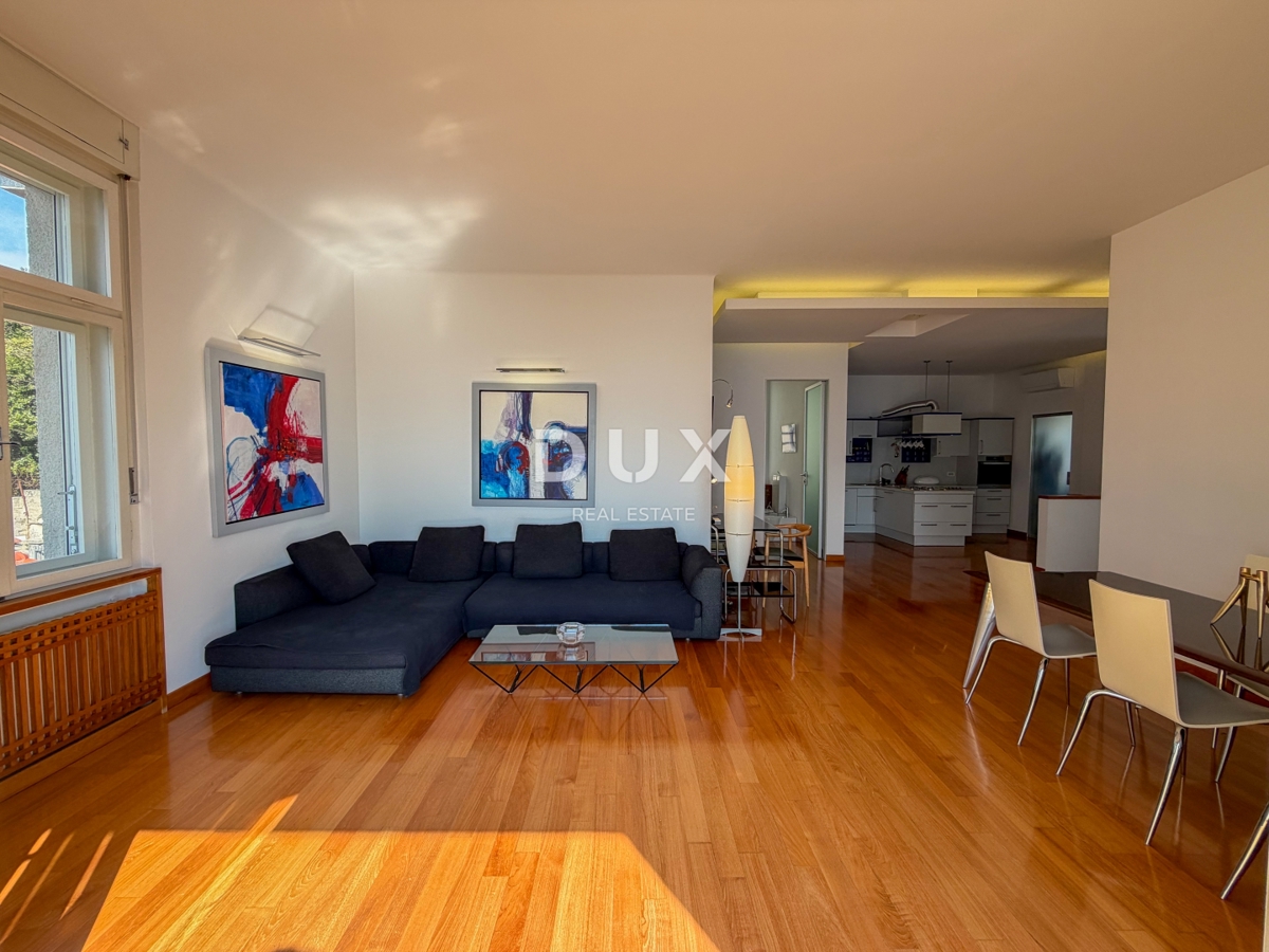 RIJEKA, KANTRIDA - Apartma prva vrsta ob morju v bližini Hilton resorta in čudovite Opatije