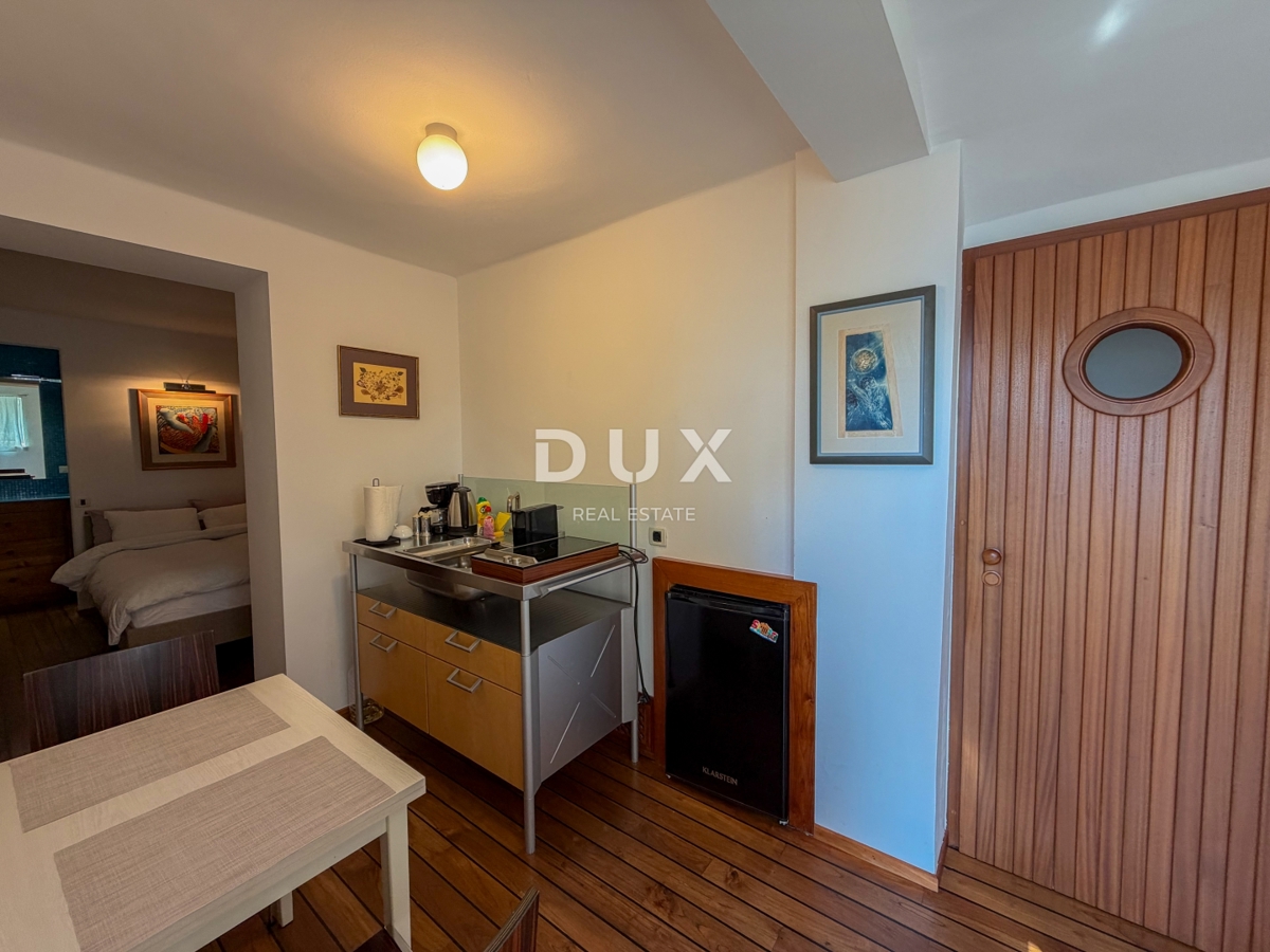 RIJEKA, KANTRIDA - Apartma prva vrsta ob morju v bližini Hilton resorta in čudovite Opatije