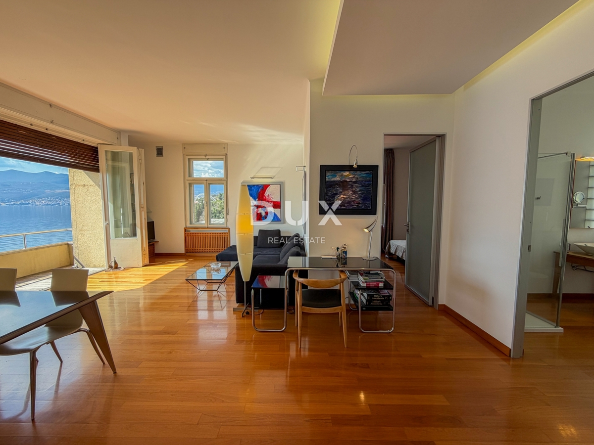 RIJEKA, KANTRIDA - Apartma prva vrsta ob morju v bližini Hilton resorta in čudovite Opatije