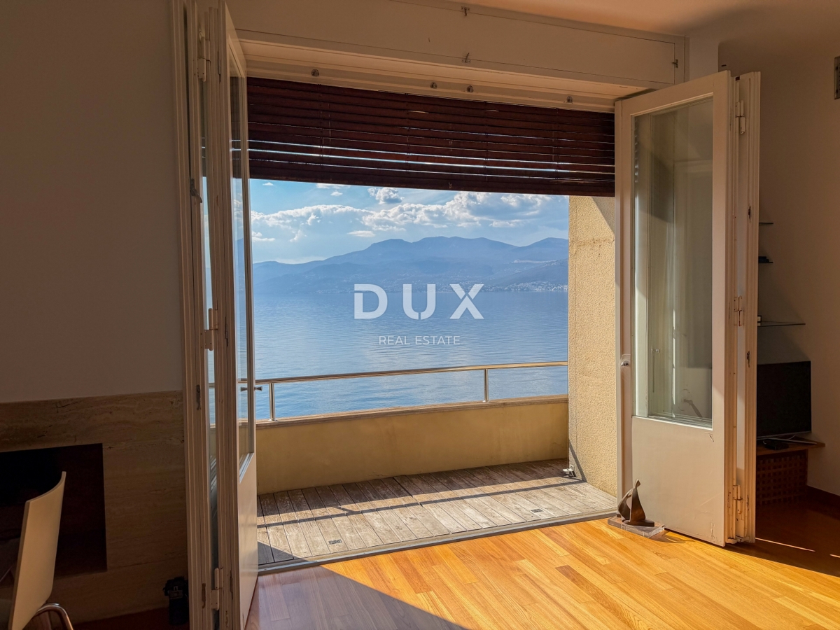 RIJEKA, KANTRIDA - Apartma prva vrsta ob morju v bližini Hilton resorta in čudovite Opatije