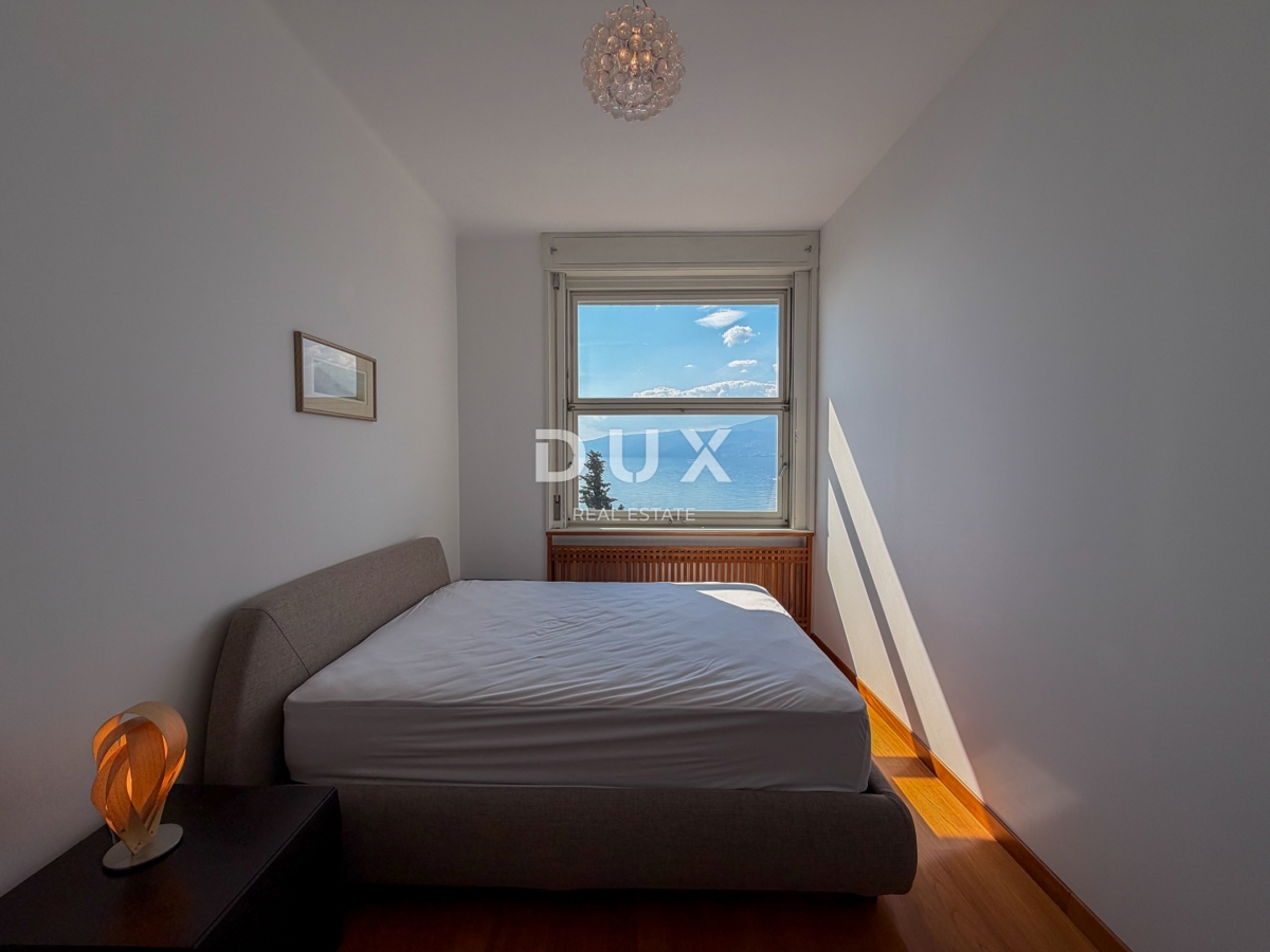 RIJEKA, KANTRIDA - Apartma prva vrsta ob morju v bližini Hilton resorta in čudovite Opatije