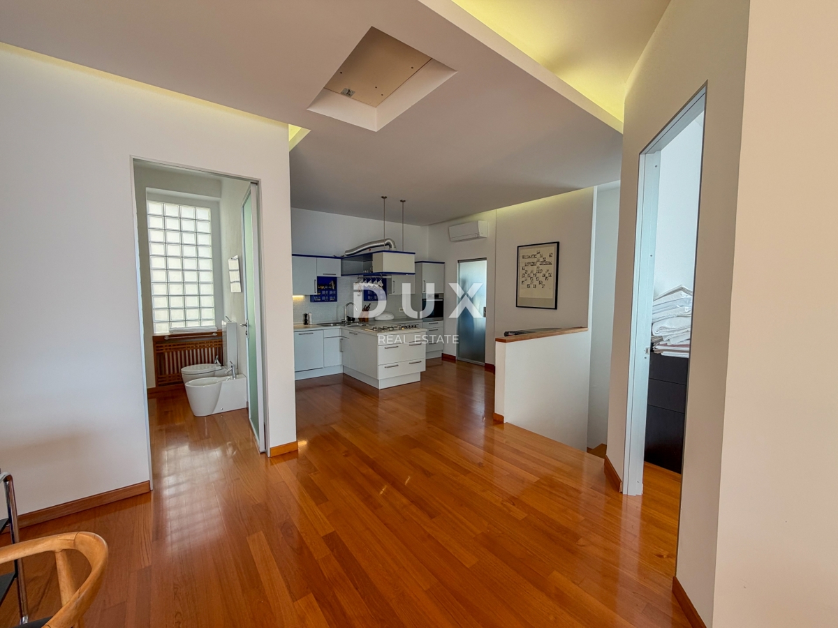 RIJEKA, KANTRIDA - Apartma prva vrsta ob morju v bližini Hilton resorta in čudovite Opatije