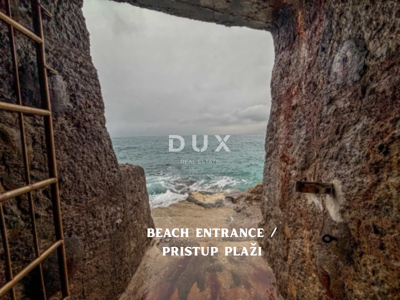 RIJEKA, KANTRIDA - Apartma prva vrsta ob morju v bližini Hilton resorta in čudovite Opatije