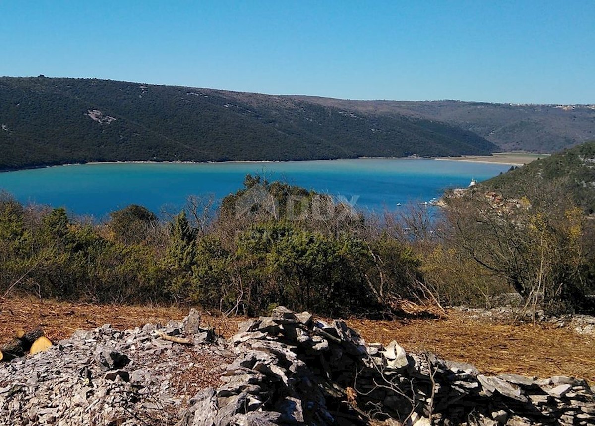 ISTRA, RABAC - Gradbeno zemljišče s pogledom na morje