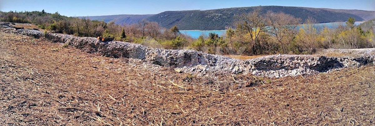 ISTRA, RABAC - Gradbeno zemljišče s pogledom na morje