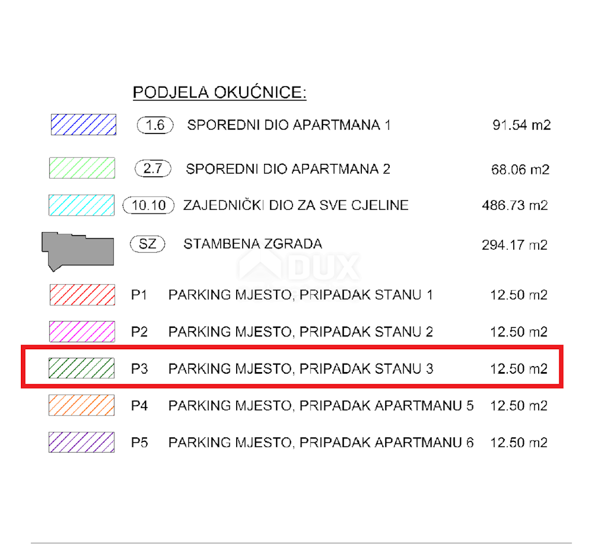 OPATIJA, CENTER - novozgrajeno stanovanje 156,85 m2 s panoramskim pogledom na morje - STANOVANJE 3