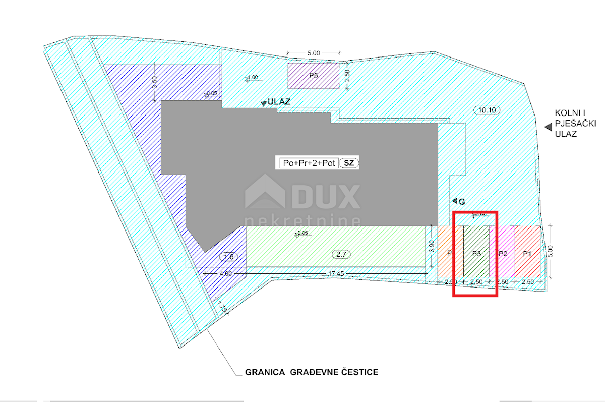 OPATIJA, CENTER - novozgrajeno stanovanje 156,85 m2 s panoramskim pogledom na morje - STANOVANJE 3