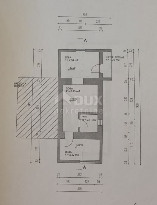 OTOK PAŠMAN, KRAJ - OTOK PAŠMAN, KRAJ - Prenovljena enodružinska hiša s 4 apartmaji in pogledom na morje