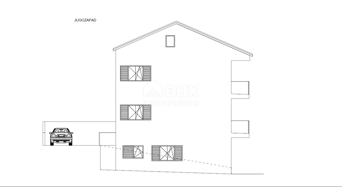 OPATIJA, VOLOSKO - zazidljiva parcela 640m2 Z ZAZD. Z DOVOLJENJEM!!! in pogled na morje za stanovanjski objekt - apartmaji/apartmaji/družinska hiša/vila/hiša za najem - počitnice z bazenom