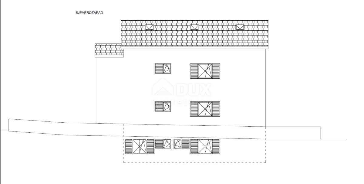 OPATIJA, VOLOSKO - zazidljiva parcela 640m2 Z ZAZD. Z DOVOLJENJEM!!! in pogled na morje za stanovanjski objekt - apartmaji/apartmaji/družinska hiša/vila/hiša za najem - počitnice z bazenom