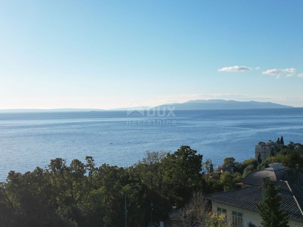 OPATIJA, VOLOSKO - zazidljiva parcela 640m2 Z ZAZD. Z DOVOLJENJEM!!! in pogled na morje za stanovanjski objekt - apartmaji/apartmaji/družinska hiša/vila/hiša za najem - počitnice z bazenom