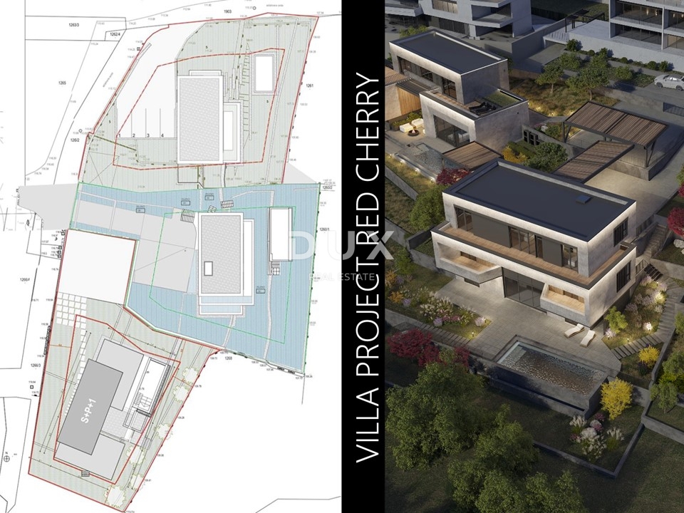 OPATIJA, CENTER - impozantna vila nad centrom Opatije s panoramskim pogledom na morje in velikim vrtom 