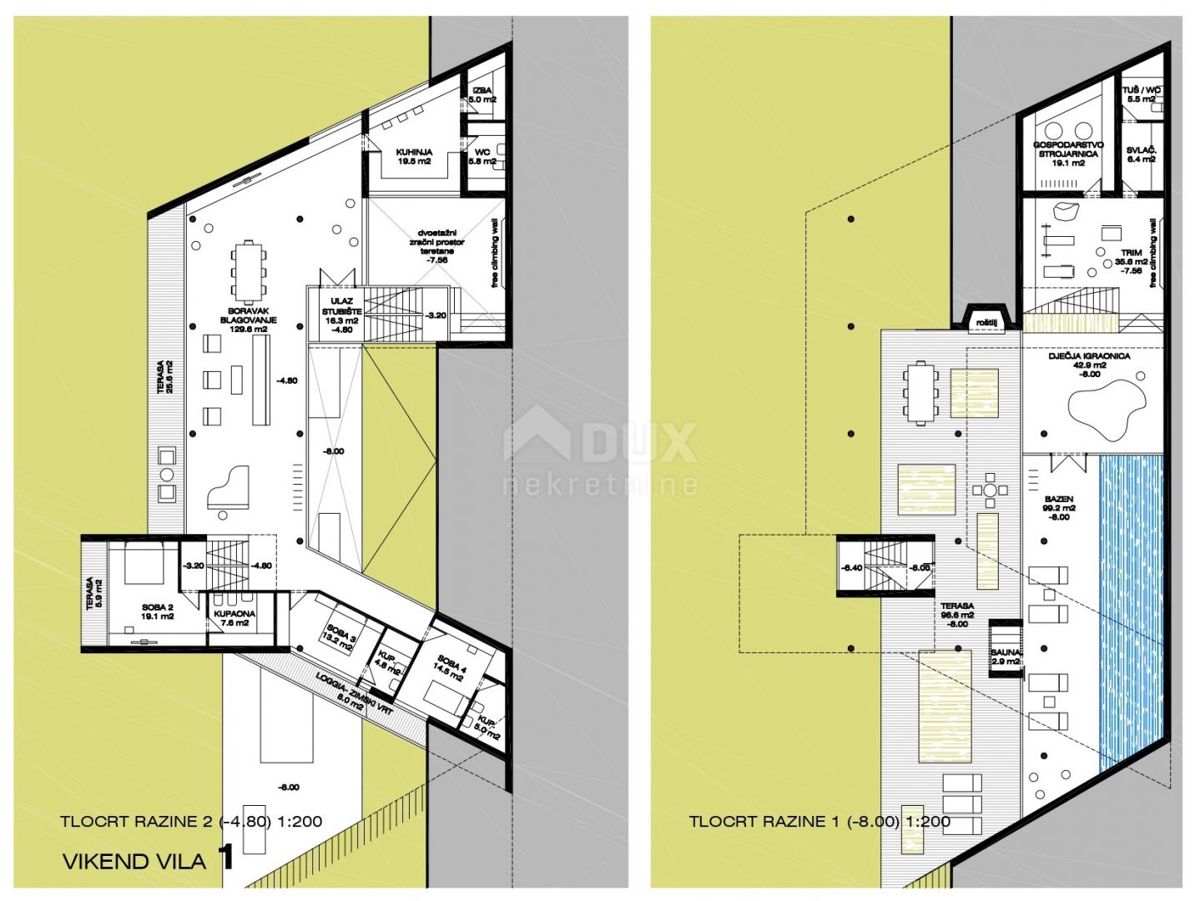 GORSKI KOTAR, FUŽINE - edinstven projekt v osrčju Gorskega kotarja, gradbeno zemljišče 10.700 m2 za kompleks vil ob jezeru, priložnost za investicijo! 