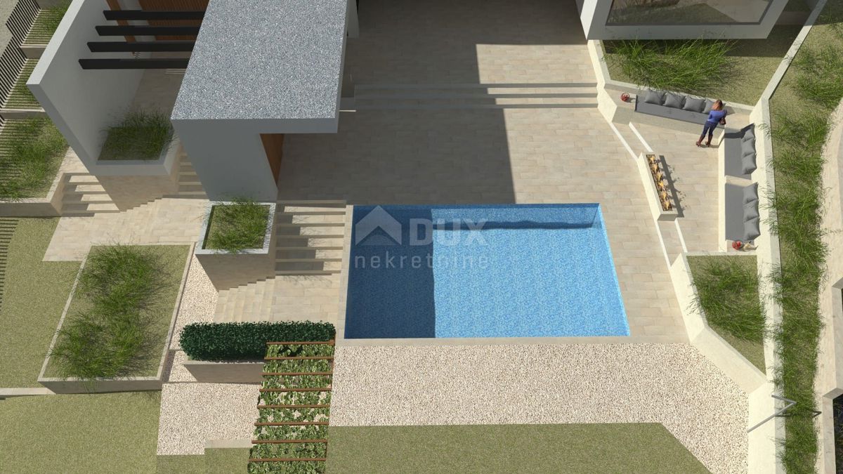ZADAR, STARIGRAD - Roh bau vila ob morju