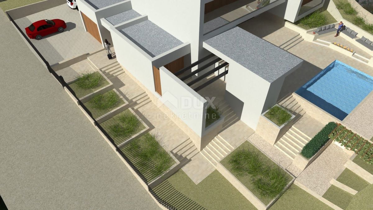 ZADAR, STARIGRAD - Roh bau vila ob morju