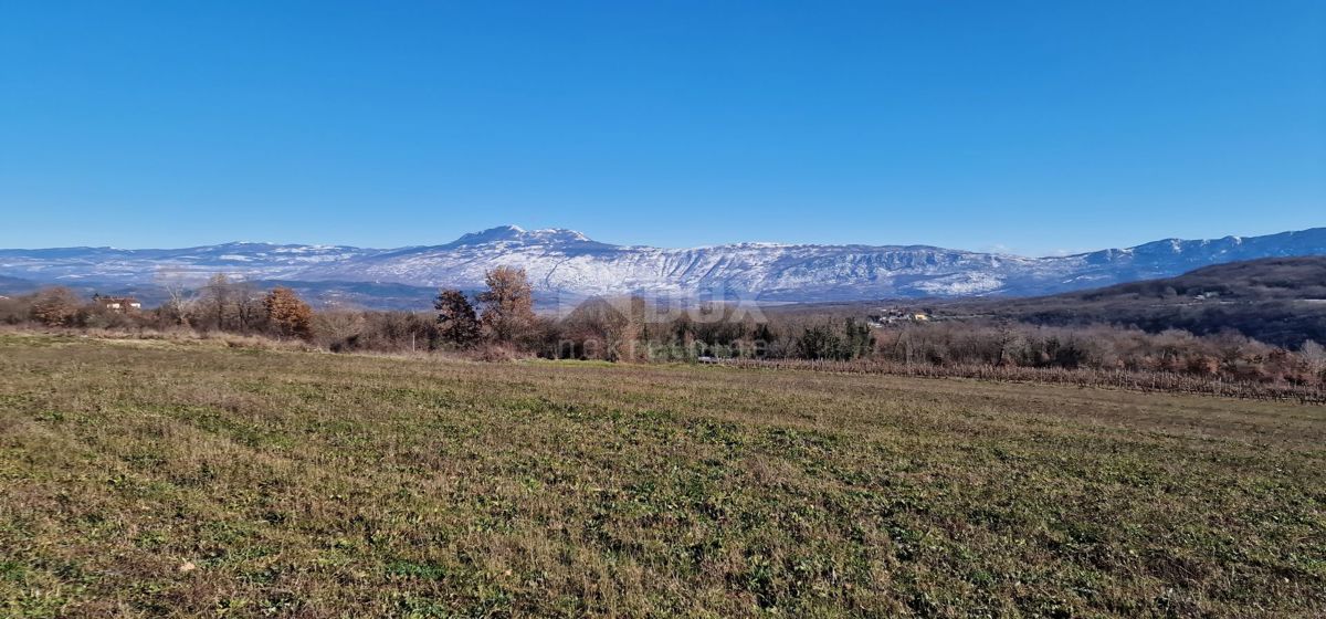 Istra, Labin, Pićan - Popolna samota in čudovit razgled!! Zazidljivo zemljišče 750 m2 in kmetijsko zemljišče 692 m2