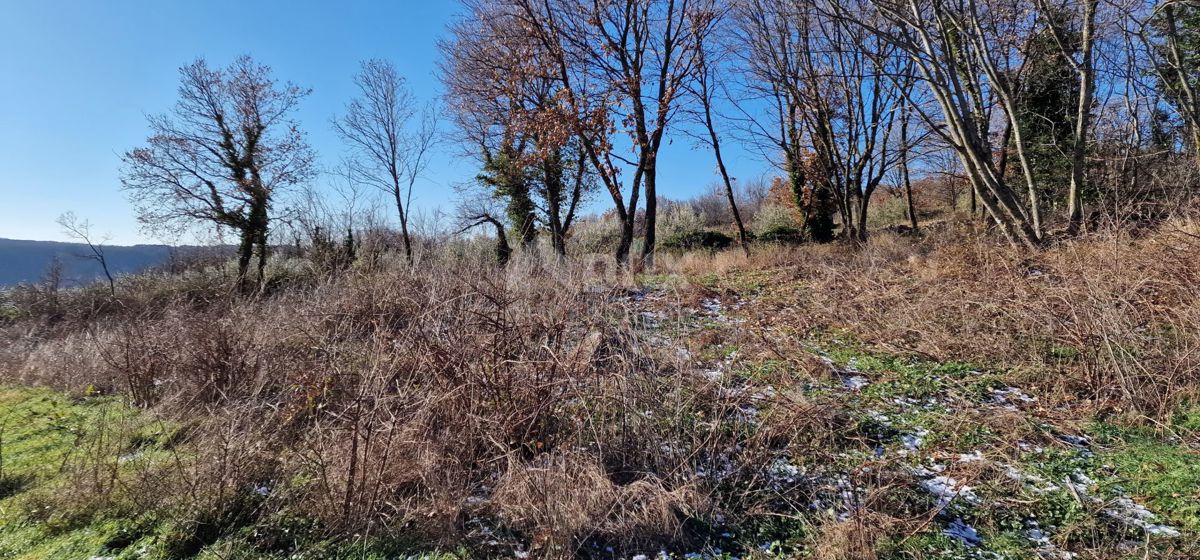 Istra, Labin, Pićan - Popolna samota in čudovit razgled!! Zazidljivo zemljišče 750 m2 in kmetijsko zemljišče 692 m2