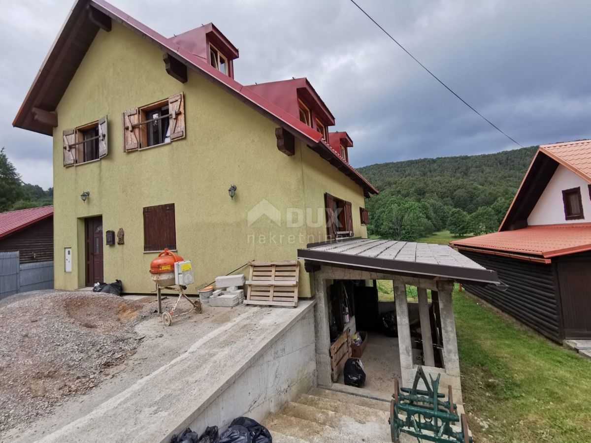 GORSKI KOTAR, BEGOVO RAZDOLJE - hiša z apartmaji in restavracijo