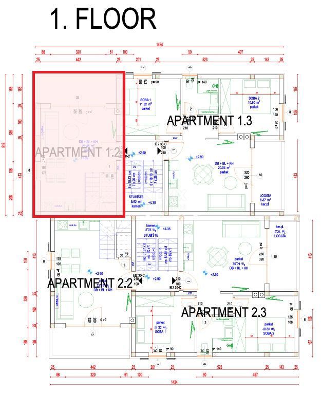 MALI LOŠINJ, NEREZINE - Čudovit dvoetažni apartma, 80m od zaliva!