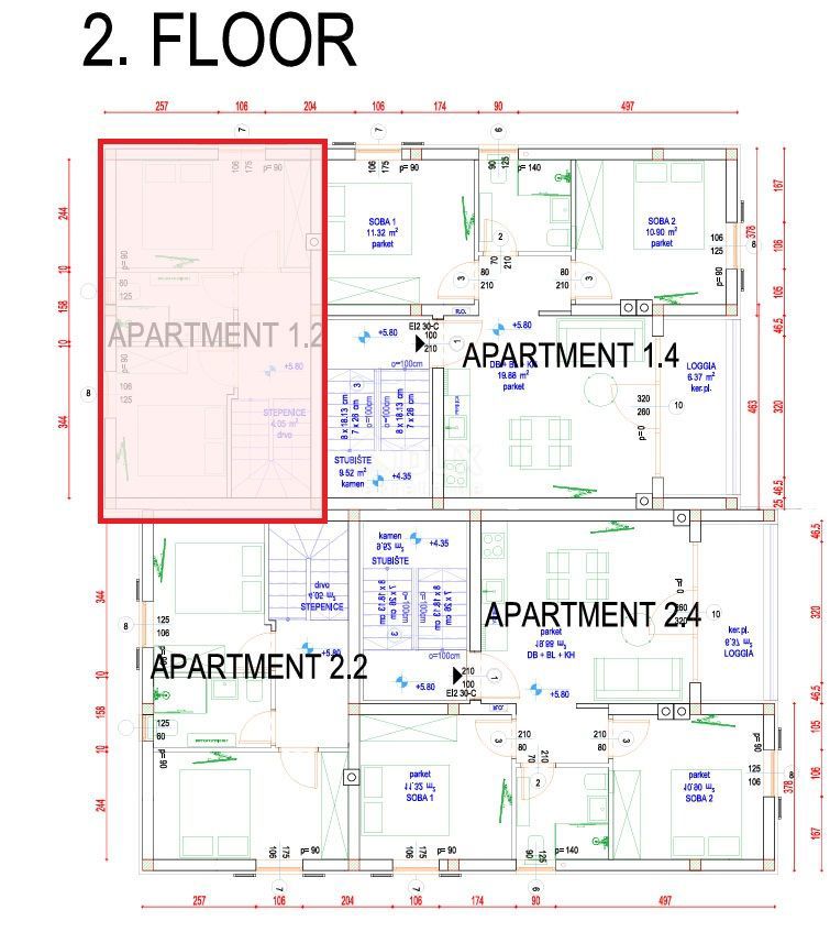 MALI LOŠINJ, NEREZINE - Čudovit dvoetažni apartma, 80m od zaliva!