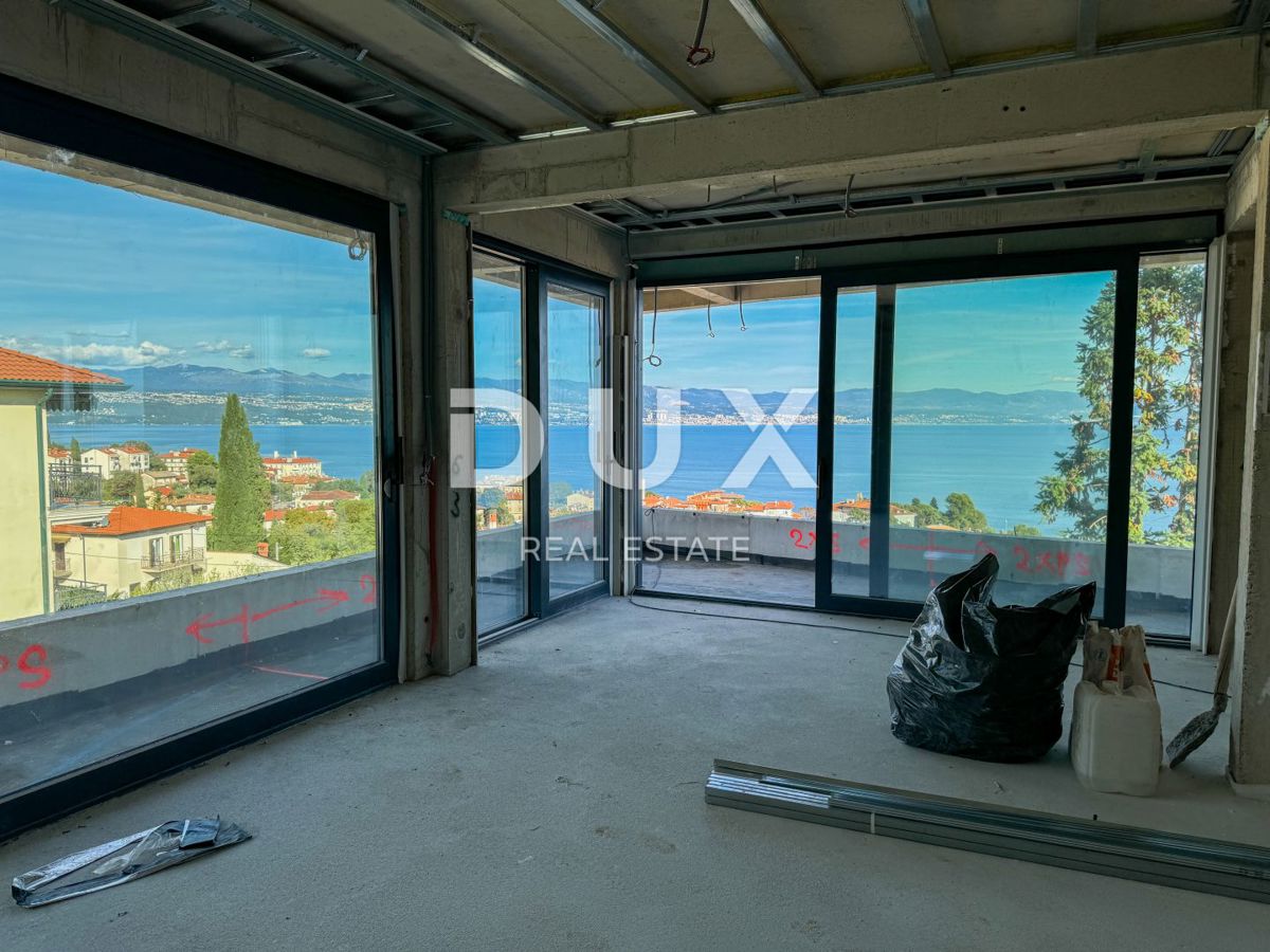 OPATIJA, LOVRAN - penthouse v novogradnji v bližini plaže in Lovrana