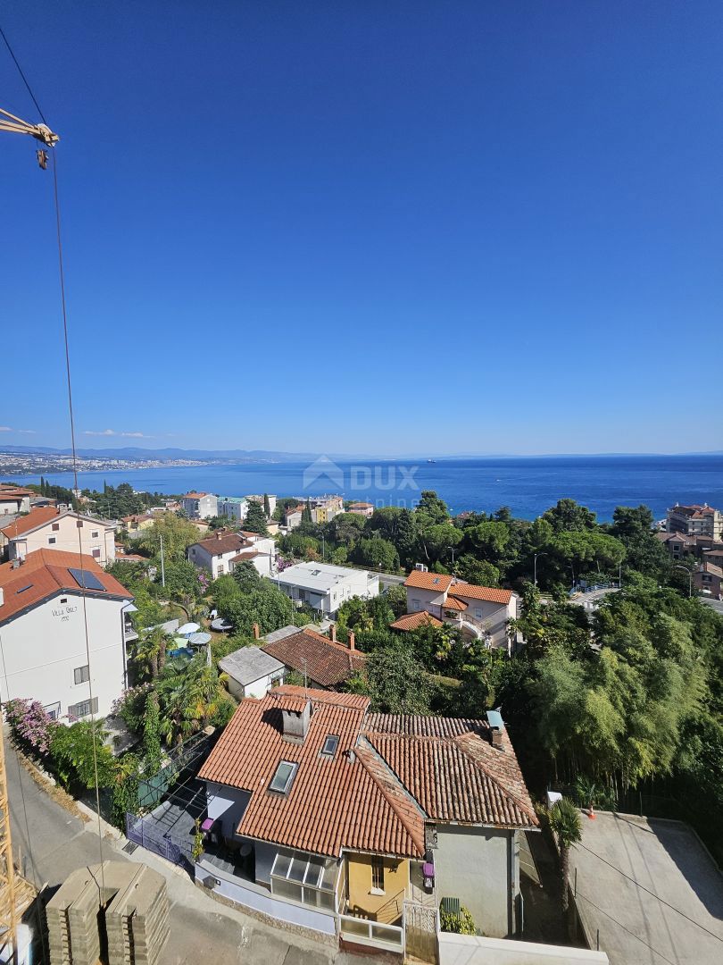 OPATIJA, CENTER - stanovanje v visokem pritličju 185m2 s panoramskim pogledom na morje S1