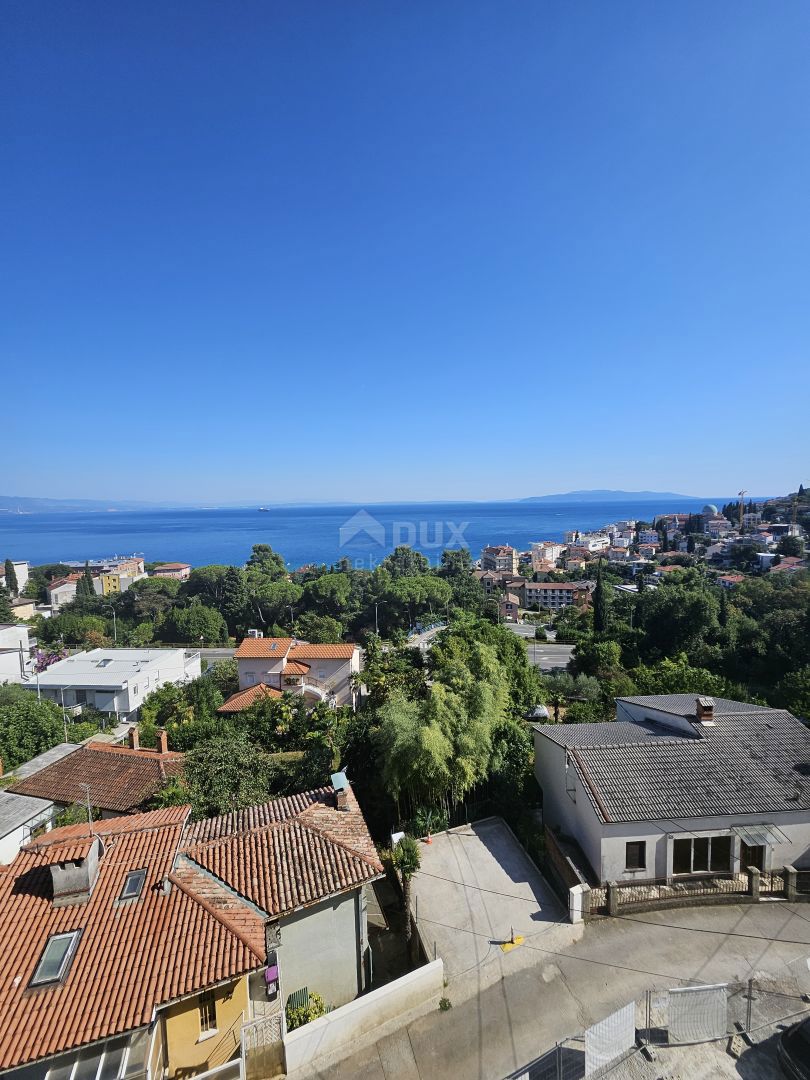 OPATIJA, CENTER - stanovanje v visokem pritličju 185m2 s panoramskim pogledom na morje S1